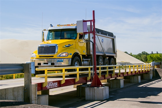 SURVIVOR® OTR Concrete Deck Truck Scale